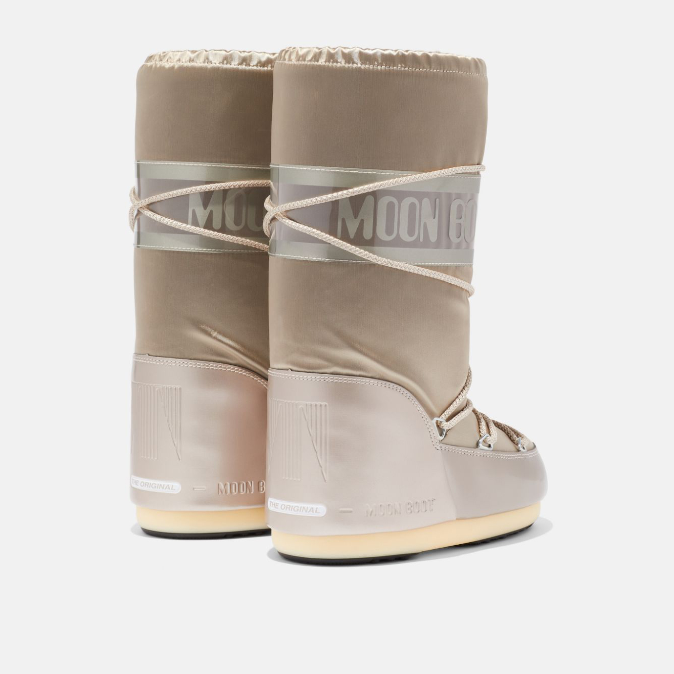 Moon Boot® Glance Vinterstøvler Dame Platina NO-209384